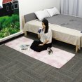thumbnail image 2 of Pink Shaggy Fluffy Rugs Fluffy Rug Carpets Soft Shaggy Area Rug Indoor Anti-Skid Area Rug Office Carpet Home Bedroom Floor, 2 of 7