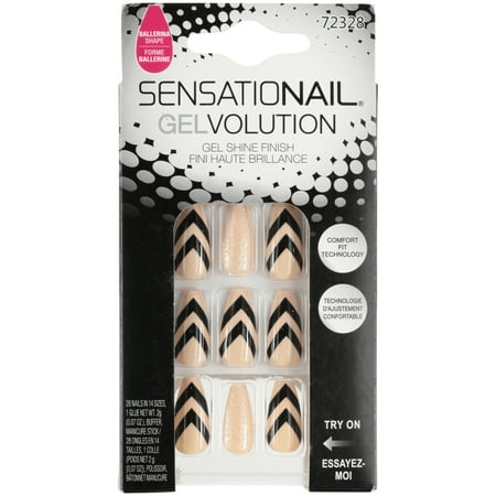 SensatioNail® Gelvolution Ballerina Shape Nail Color Kit 31 pc