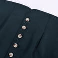 thumbnail image 4 of DuoJiaJ Womens Bavarian Lederhosen Jacket, Traditional Festival Short Coat Blue S, 4 of 6