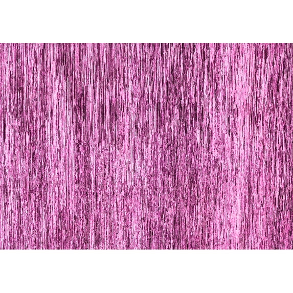 Ahgly Company Indoor Rectangle Abstract Pink Modern Area Rugs, 2' x 4'