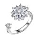 thumbnail image 1 of Anillo Giratorio Anillo Clásico Joyería de Moda Anillo Luminoso con Diseño de Sensación, 1 of 3