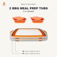 thumbnail image 2 of Set Prep Tub para barbacoa plegable Drip EZ con tabla de cortar y tapa, 2 of 7