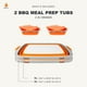 thumbnail image 2 of Set Prep Tub para barbacoa plegable Drip EZ con tabla de cortar y tapa, 2 of 7