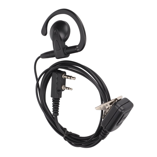 Walkie Talkie auricular, Resistencia de Súper Tracción A 2 A 2 Auriculares de Radio Cancelación de PVC Wire Para Club para Para Hotel para Restaurante para Restaurante