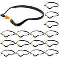 thumbnail image 1 of Band Earplugs Hearing Bands Banded Shooting Ear Plugs Lightweight Silicone Earplugs for Construction Work, Sleeping, Concerts, Shooting, Motor Sports Racing -yellow，orange colors random, 1 of 7