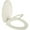 Biscuit, variant on Mayfair NextStep2 Child/Adult Round Toilet Seat in White Never Loosens, Removes for Easy Cleaning, and Adjustable Soft Close Hinge