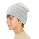 thumbnail image 5 of Gorro de punto de invierno para niños, gorros con forro polar cálido, gorro para bebé con Cable para niños, gorro con calavera para niñas y niños, 5 of 6