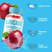 Libicade Gummies, Advanced Formula, Libi cade Supplement All Natural Formula, Maximum Strength (5 Pack)