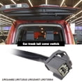 thumbnail image 4 of Ruiboury Black Car Accessories Durable Switch For All Vehicles Plastic Shell Has Good Insulation Trunk Switch black 1Set, 4 of 6