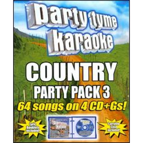 Pre-Owned Party Tyme Karaoke: Country Party Pack, Vol. 3 (CD 0610017444423) by Karaoke