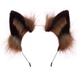thumbnail image 2 of VIGVAN Handmade Wolf Fox Ears Animal Cosplay Lindos accesorios para la cabeza para Hallowe VIGVAN VIGVAN, 2 of 2