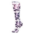 thumbnail image 1 of Celeste Stein Chaussettes de Compression Thérapeutique Roses Noires, 8-15 mmHg, Douces, 1 of 3