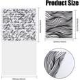 thumbnail image 2 of 4Pcs 4 Styles Words Embossing Folders Flower Pattern Embossing Stencils Plastic Handwriting Photo Templates for Handcraft Photo Album Decoration Scrapbooking Album Craft, 2 of 6