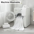 thumbnail image 6 of Smuge 18 pcs Bath Towel Sets, Include 6 Bath Sheet Towels, 6 Hand Towels, 6 Washcloths, Soft Microfiber Highly Absorbent Shower Towel for Bathroom Gym Spa(White), 6 of 7