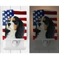 thumbnail image 2 of Caroline's Treasures SS4248CNL Flag with Cavalier Spaniel Ceramic Night Light, 6x4x3", multicolor, 2 of 2