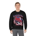thumbnail image 6 of America Flag Cowboy Skull Unisex Heavy Blend™ Crewneck Sweatshirt, 6 of 9
