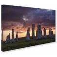 thumbnail image 2 of Trademark Fine Art 'Callanish Sunset' Canvas Art by Michael Blanchette Photography, 2 of 3