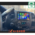 thumbnail image 1 of 8-inch IPS Touchscreen Car Stereo For Chevrolet Silverado 2007-2013 - 4+64G Android 15 with CarPlay/WiFi/Bluetooth/GPS/SWC/Split Screen & AHD Camera, 1 of 9