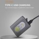 thumbnail image 4 of FLhrweasw Clip Headlamp 400 Lumen Clip-On Hat Light Portable 5 modos para aventuras al aire libre, 4 of 9
