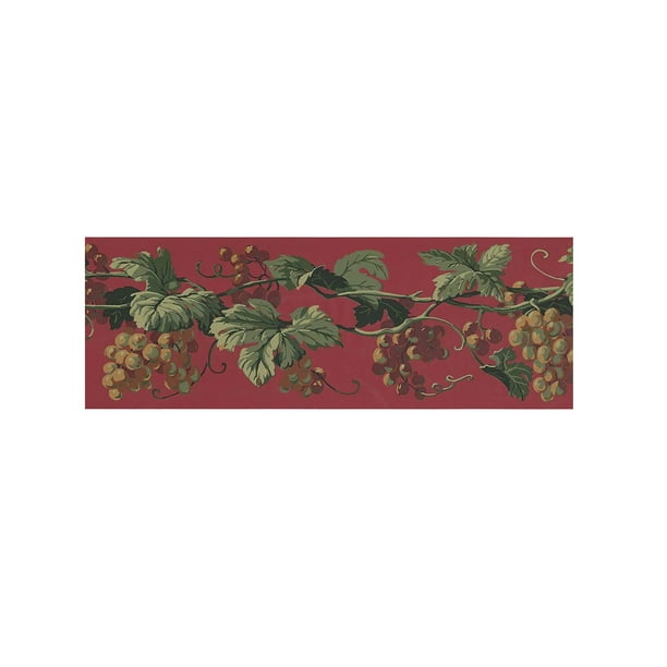 Wallpaper Border Grapes