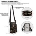 thumbnail image 6 of HELLHERO St. Patrick's Day Black Cat Lightweight Women Crossbody Bag Polyester for Adult, 6 of 7
