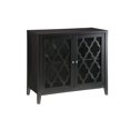 thumbnail image 1 of Console avec 2 Portes, Noir, 1 of 1