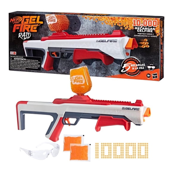 Lanzador Hasbro Nerf Gelfire Raid
