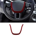 thumbnail image 1 of Real Bright Soft Car Interior Carbon Fiber Sticker DecorationRed Carbon Fiber Interior Steering Wheel Cover For Volkswagen TouaregAuto Car Protection Interior Accessories, 1 of 8