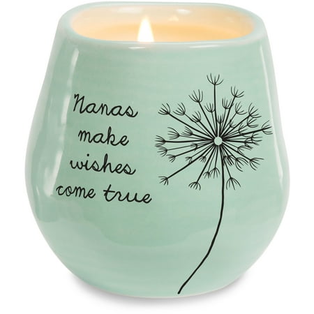 Pavilion - Nanas Make Wishes Come True Green Ceramic Soy Serenity Scented (Best Way To Make Scented Candles)