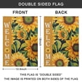 thumbnail image 4 of Spring Summer Sunflower Garden Flag 12.5x18 Inch Double Side for Outdoor Courtyard Garden Decor Flowers Welcome Holiday Flag for Outside Decoration, 4 of 4