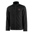 thumbnail image 2 of Men's Cutter & Buck Black Washington Commanders Evoke Eco Softshell Recycled Full-Zip Jacket, 2 of 3