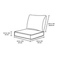 thumbnail image 3 of Better Homes & Gardens 2-Piece Patio Deep Seat Cushion Set, 3 of 10