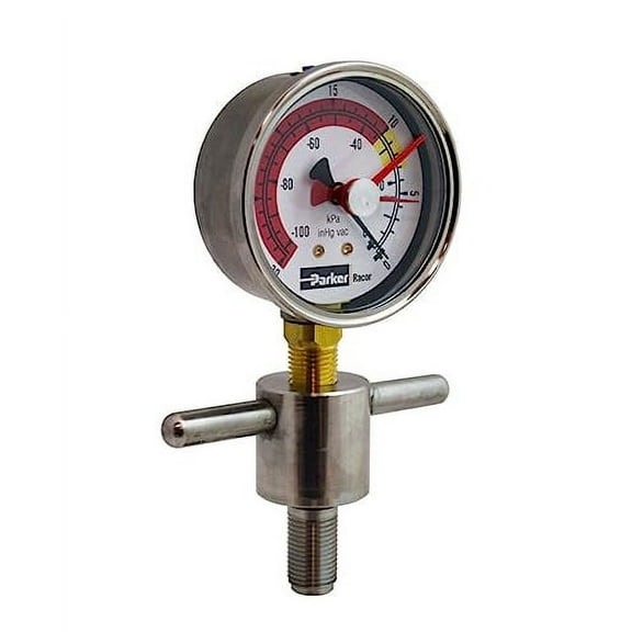 Racor RK19671 Bottom Mount Vacuum Gauge, 1 Unit