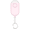 Pink, variant on Rechargeable 130dB Personal Alarm Keychain with LED Light , Emergency Panic Button for Women's Self-Defense , Loud Safety Siren & Rape Whistle for On-the-Go Security-Blue