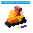 thumbnail image 3 of Latch Hook Kit, 38cm Rug Making Kit Latch Hook Rug Kits for Adults Tapestry DIY Craft Home, Sunflower, 3 of 5