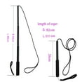 thumbnail image 2 of Extendable Flirt Pole Rope Dog Toy Indoor Rope Interactive Dog Training Toys;Extendable Flirt Pole Rope Dog Toy Rope Interactive Dog Training Toys,Black, 2 of 6