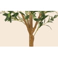 thumbnail image 4 of Yeshouse Olivo artificial alto, planta en maceta de seda sintética de 1,2/1,5/1,8 m con tronco de madera realista y frutos para la decoración de interiores del hogar, la oficina o la sala de estar, 4 of 6
