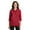 Red, variant on Women's Silk Touch 3/4-Sleeve Polo Shirt - L562