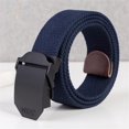 thumbnail image 1 of ZTTD Men's Women's Belt Fashion Unisex Sports Casual Canvas Belt Outdoor Alloy Automatic Buckle Belt Dress Casual Belts for Men Women, 1 of 1