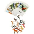 thumbnail image 4 of MasteelfCA 1 Set Animal Model Cards Matching Cognitive Toy English Cards Animal Model Toy, 4 of 7
