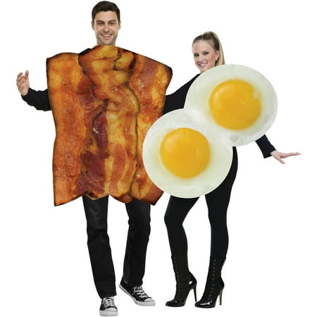 Bacon and Eggs Unisex Adult Halloween Costume