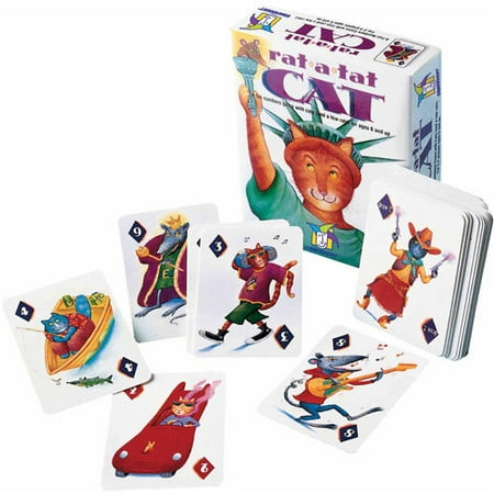 Gamewright - Rat-A-Tat Cat - Card Game, Ages 6+ (2-6 players)