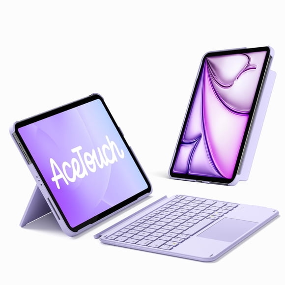 Funda con Teclado Inateck para iPad 10.9"/11" Ultraligera Morada
