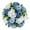 Dusty Blue-3 Colors, variant on Silk Flower Balls for Centerpieces 10 Pack Royal Blue & White Roses Artificial Floral Arrangement for Wedding Party Decor