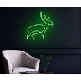thumbnail image 3 of Handmadetneonsign Deer Neon Sign, Deer Led Sign, Home Decor, Custom Neon Sign, Best Gifts, Wall Decor, Line art Neon Sign, Safari Decor, Wall Décor, 3 of 5
