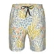thumbnail image 3 of Fotbe Boho Trajes de Baño Estampados para Hombre, Shorts de Verano de Secado Rápido, Ropa de Playa, Bañadores-XX-Large, 3 of 6