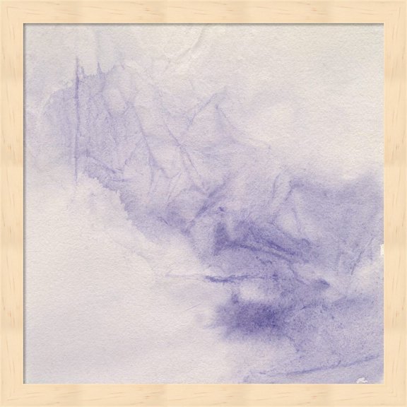 Great Art Now Crinkle Purple by Chris Paschke Framed Wall Art 13"W x 13"H