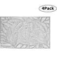 thumbnail image 1 of Juego de 4 manteles individuales de PVC, manteles individuales lavables, manteles individuales antideslizantes, manteles individuales, manteles individuales para fiesta de Navidad, cocina, mesa de, 1 of 7