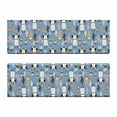 thumbnail image 2 of Hipster Bench Cushion Set of 2, Llamas with Tribal Aztec Style Prehistoric Playroom Theme, Standard Size Foam Pad and Decorative Cover, Multicolor, by Ambesonne, 2 of 4