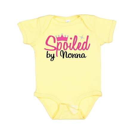

Inktastic Spoiled by Nonna Gift Baby Girl Bodysuit